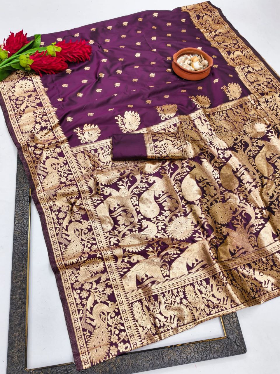Banarsi Weaving Saree