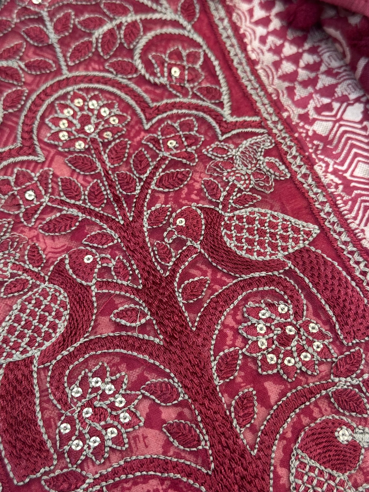 Beautiful Embroidered Cotton Suit