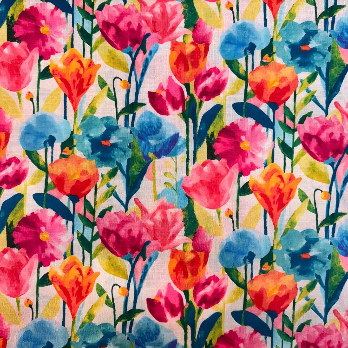 Premium Cotton Viscose (Floral Print)