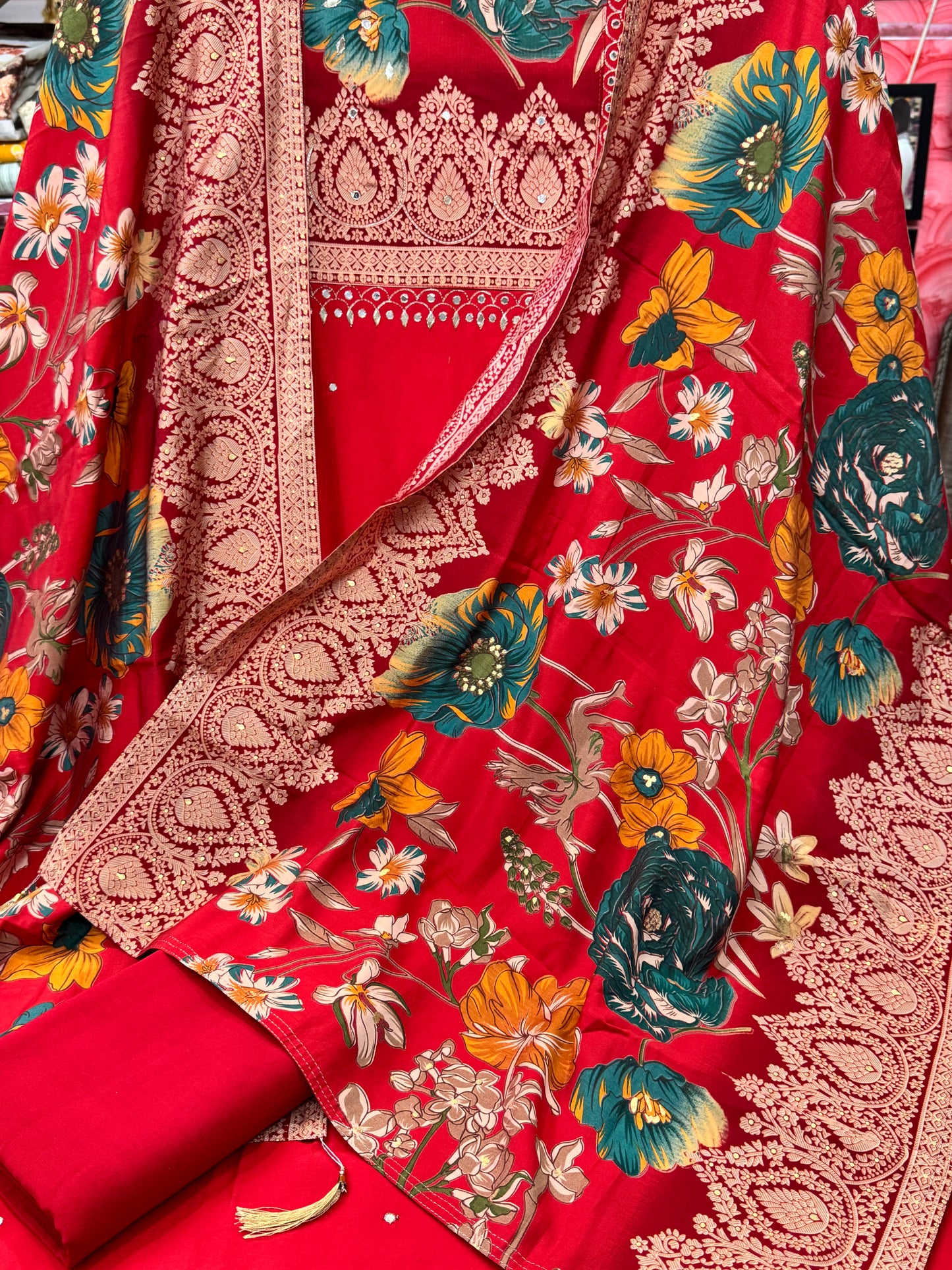 Beautiful Modal Silk Suit