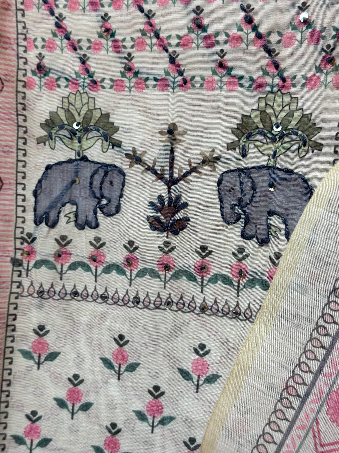 Designer Cotton Silk Suit