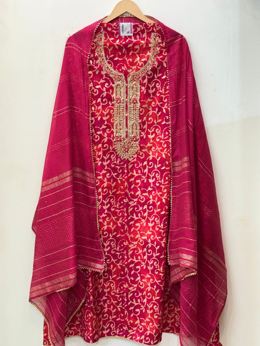 Karvachauth Special Modal Silk Suit