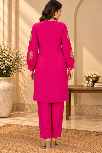 Pure Crepe Co-ord Set