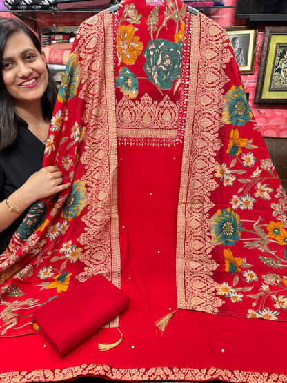 Beautiful Modal Silk Suit