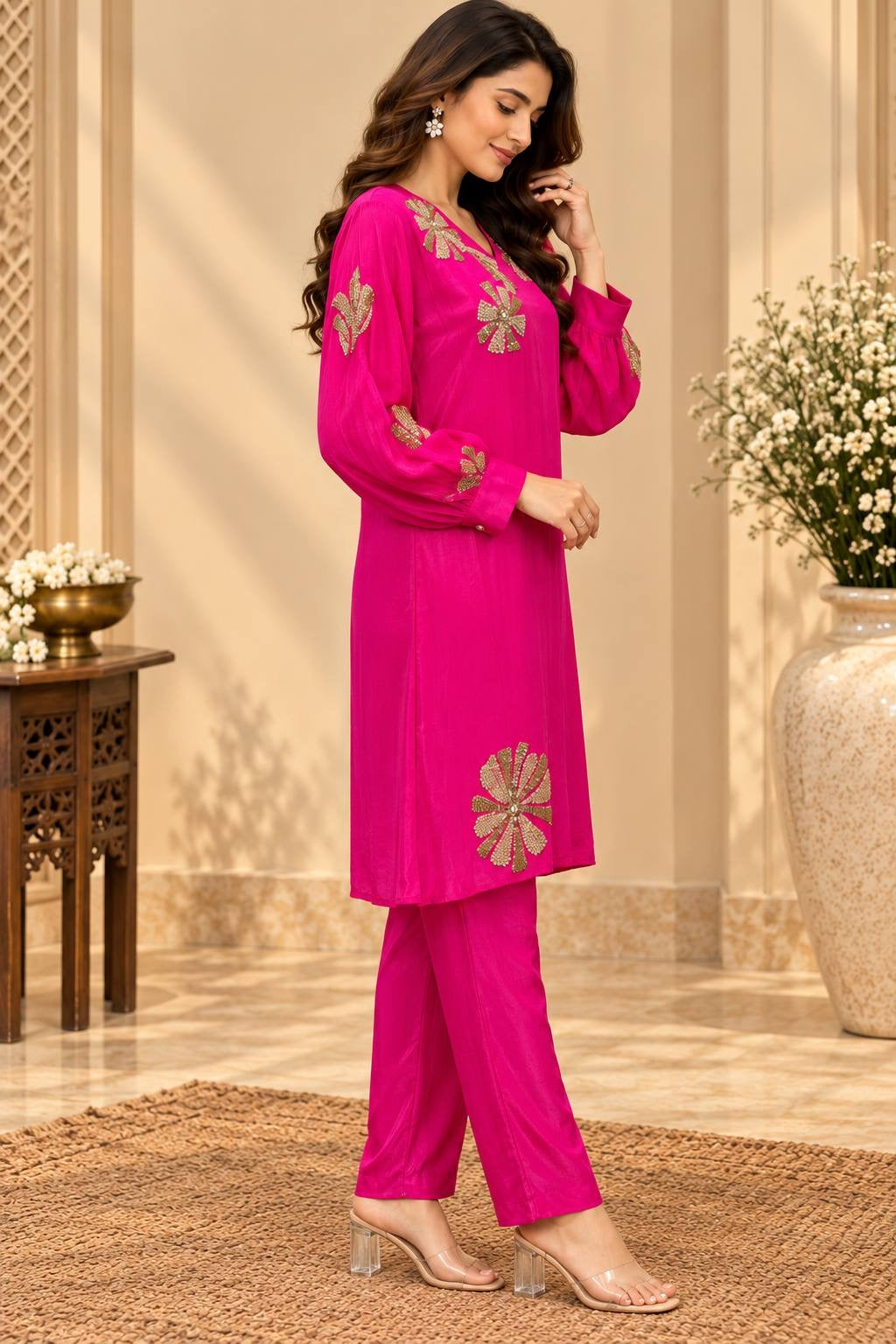 Pure Crepe Co-ord Set