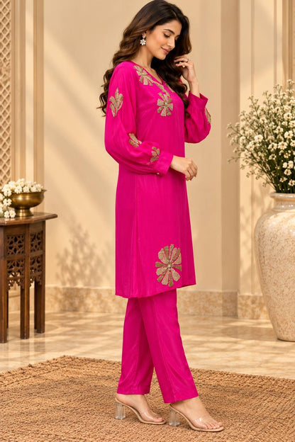 Pure Crepe Co-ord Set