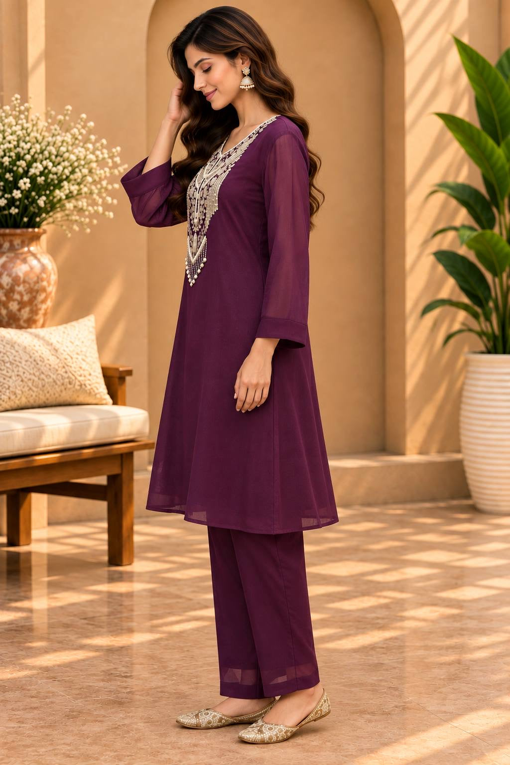 Pure Chinon Co-ord Set