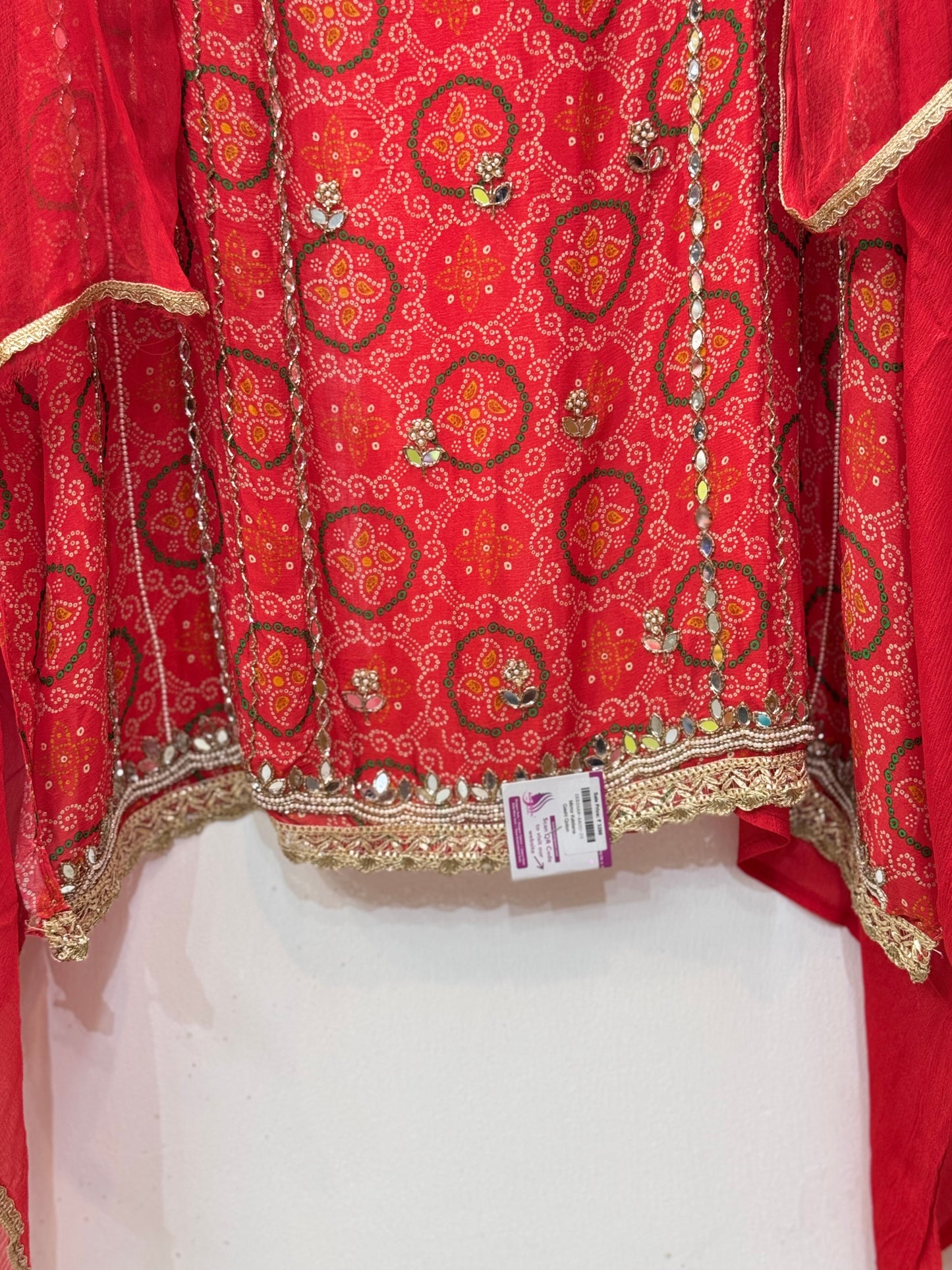 Printed & Embroidered Georgette Suit