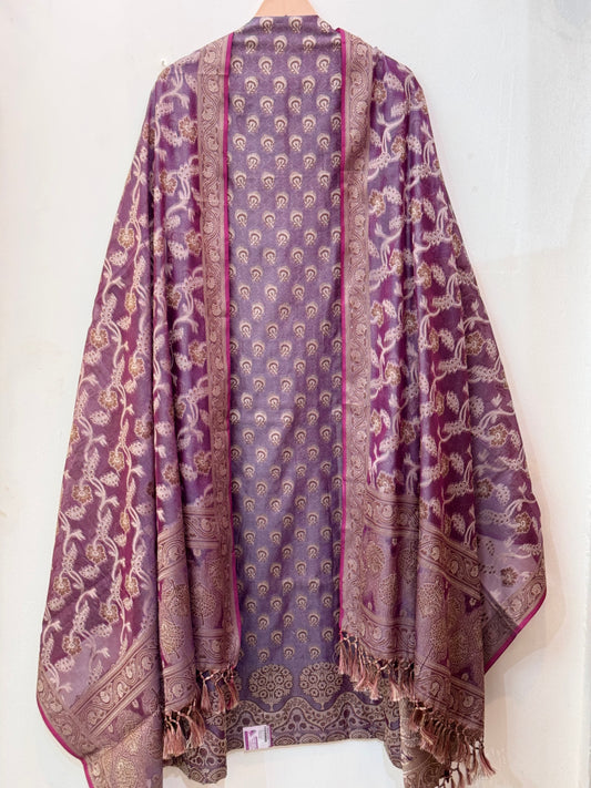 Embroidered Banarsi Cotton Suit