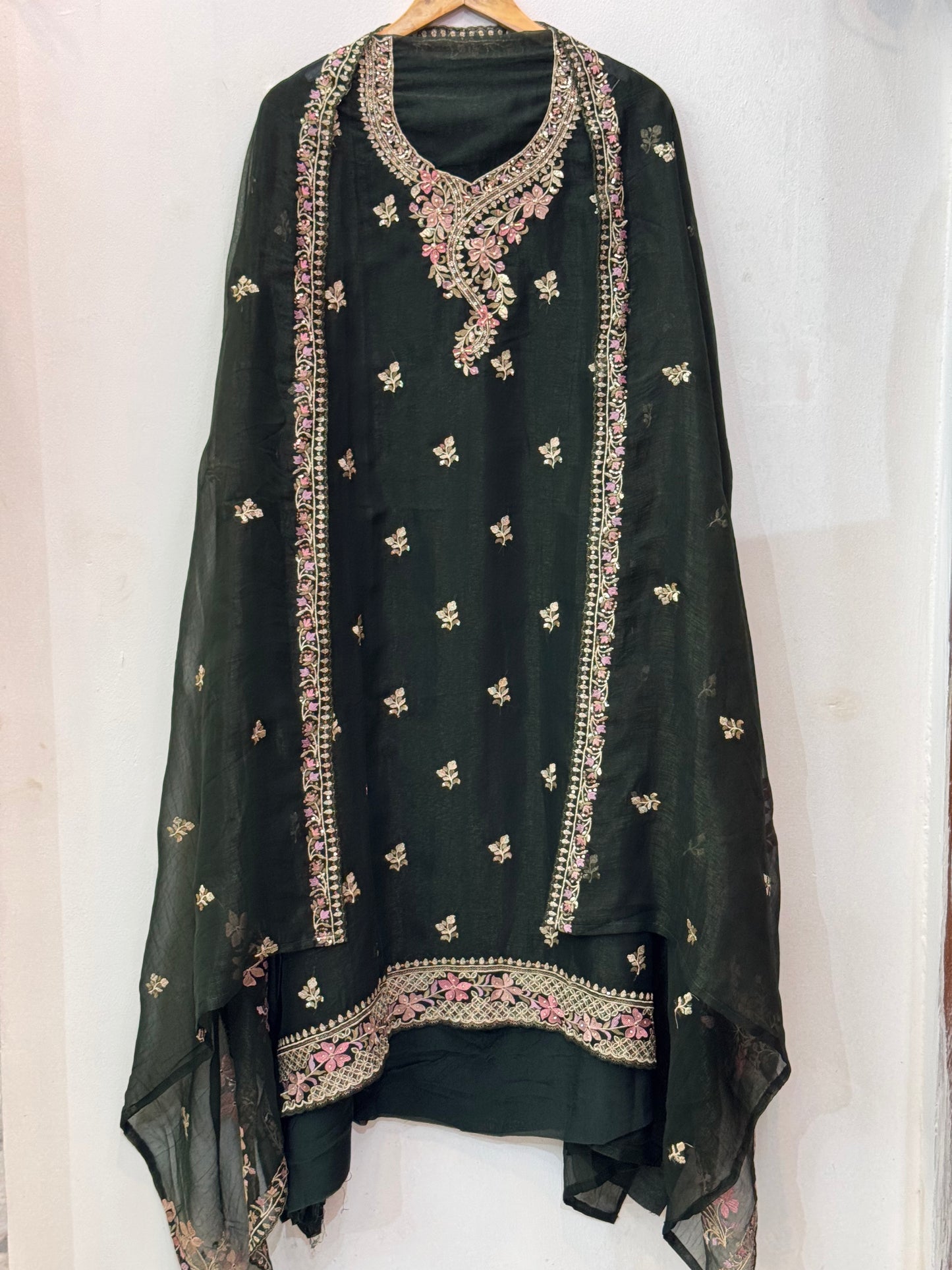 Jimmy Choo Silk Embroidered Suit