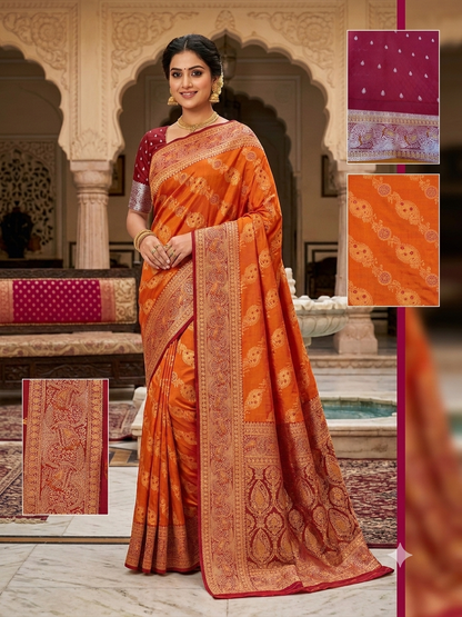 Premium Quality Banarsi Weaving Saree
