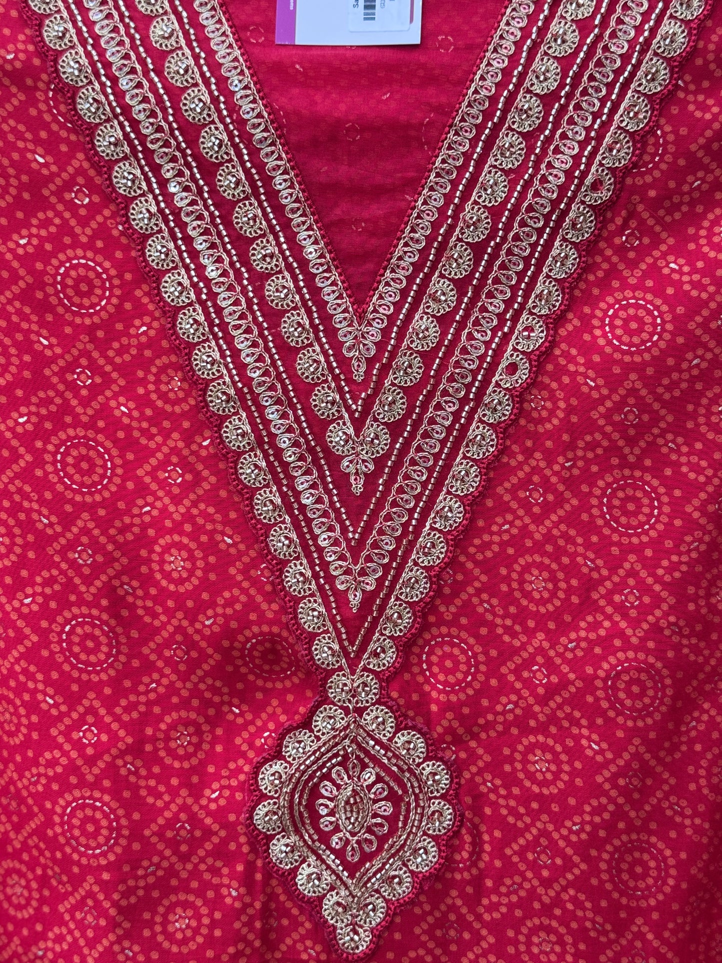 Karvachauth Special Deep Red Modal Silk Suit