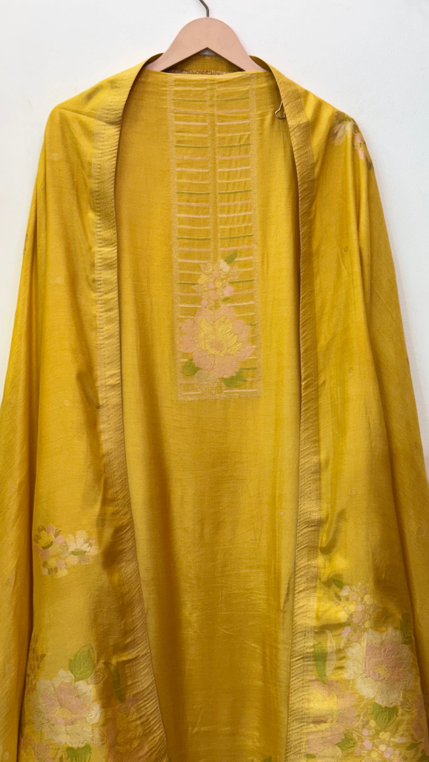 Roman Silk Embroidered Suit