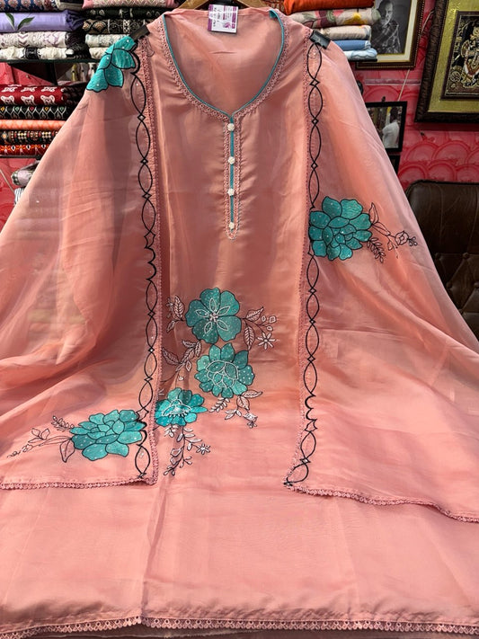 Embroidered Soft Organza