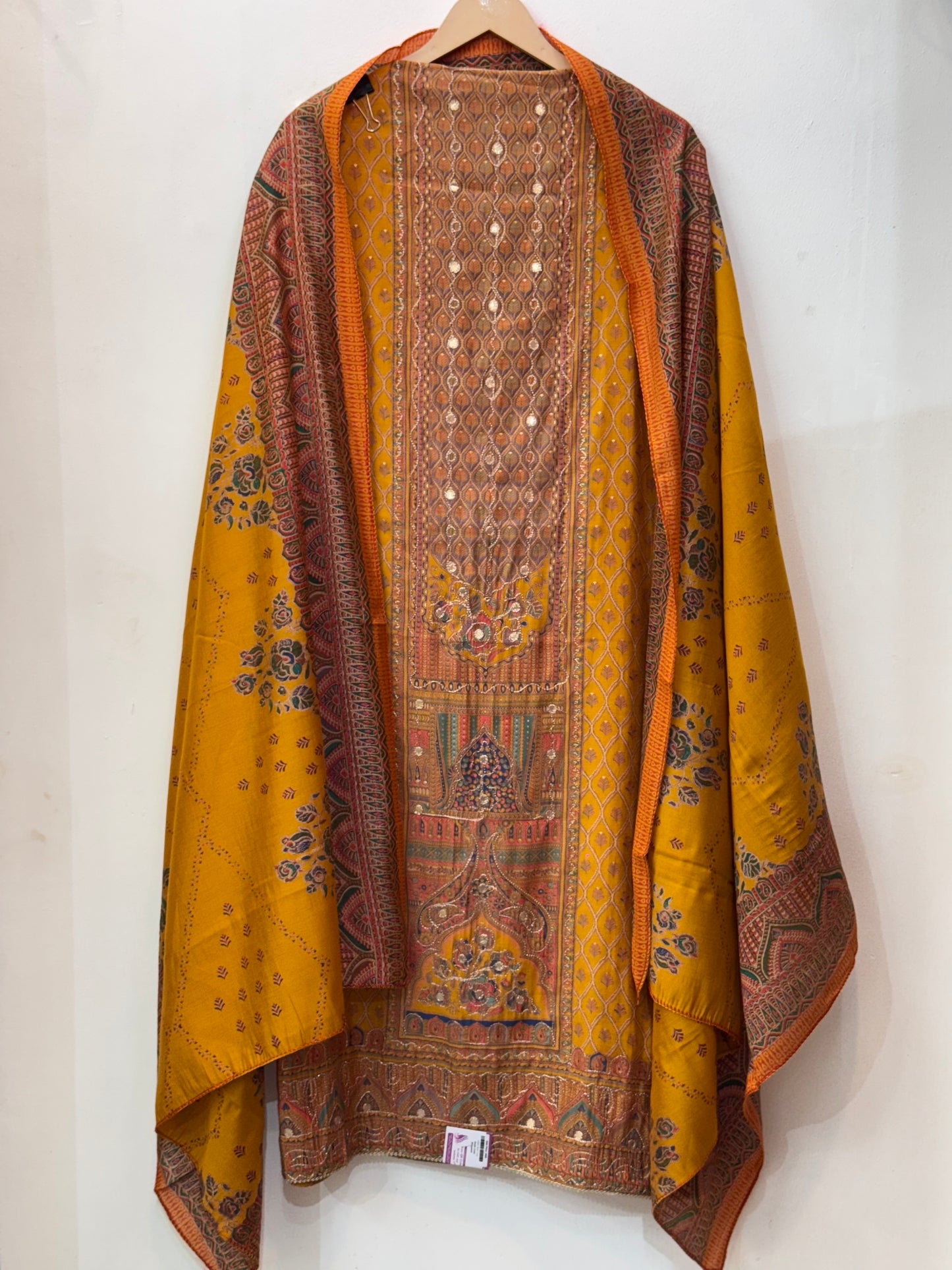 Embroidered Muslin Casual Wear Suit