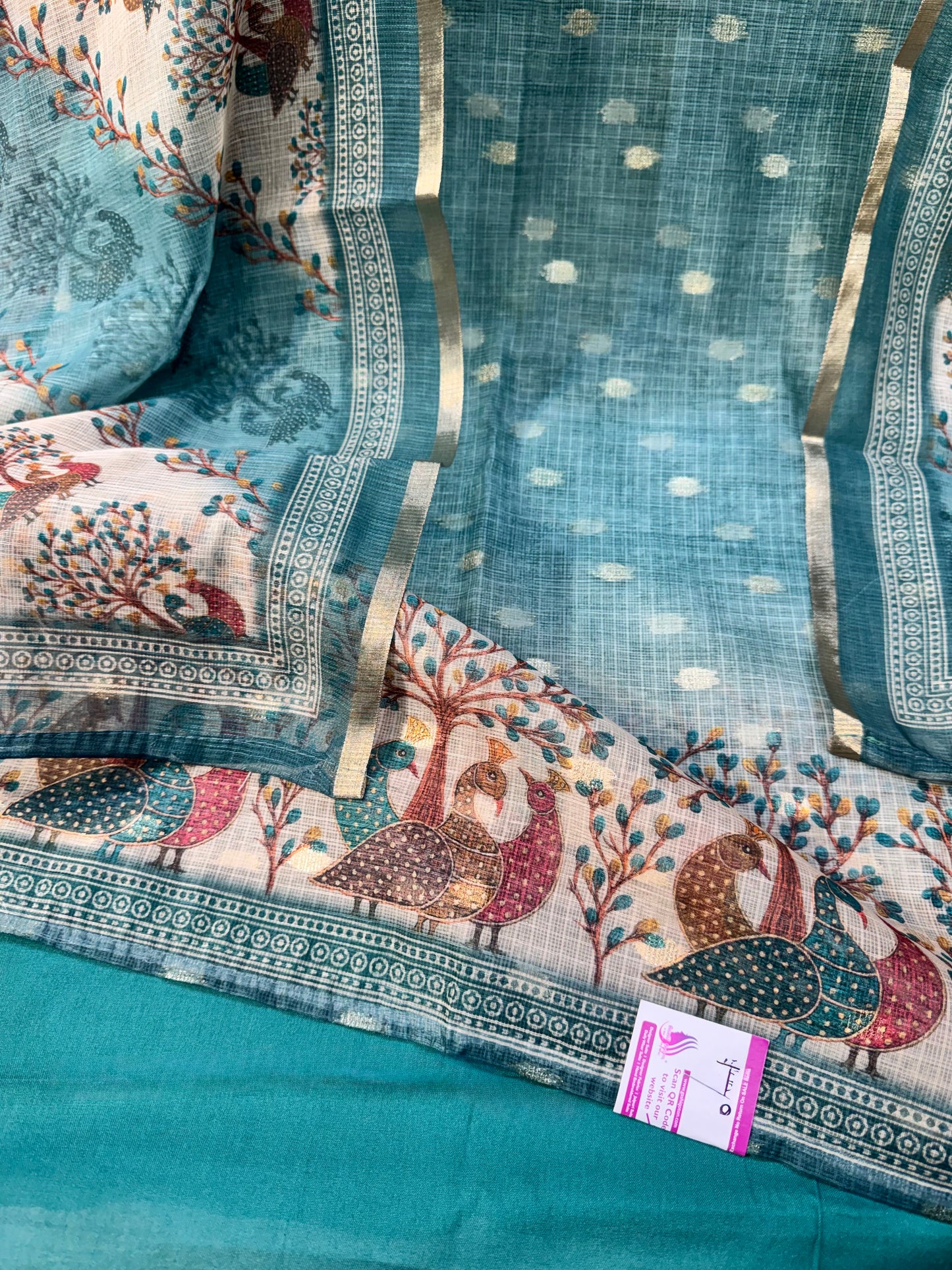 Designer Kota Doria Suit Set