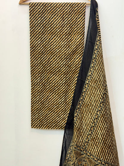 Jaipuri Gota Work Suit with mulmul Dupatta