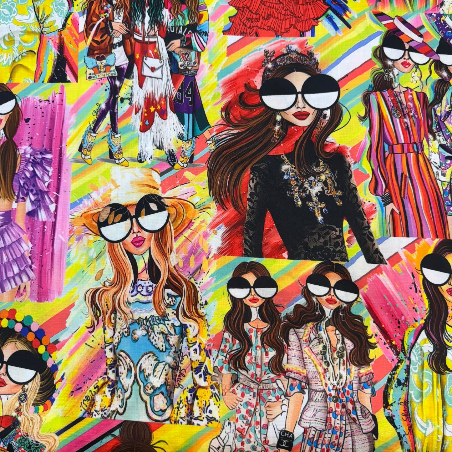 Premium Cotton Viscose (Goggle Girl)