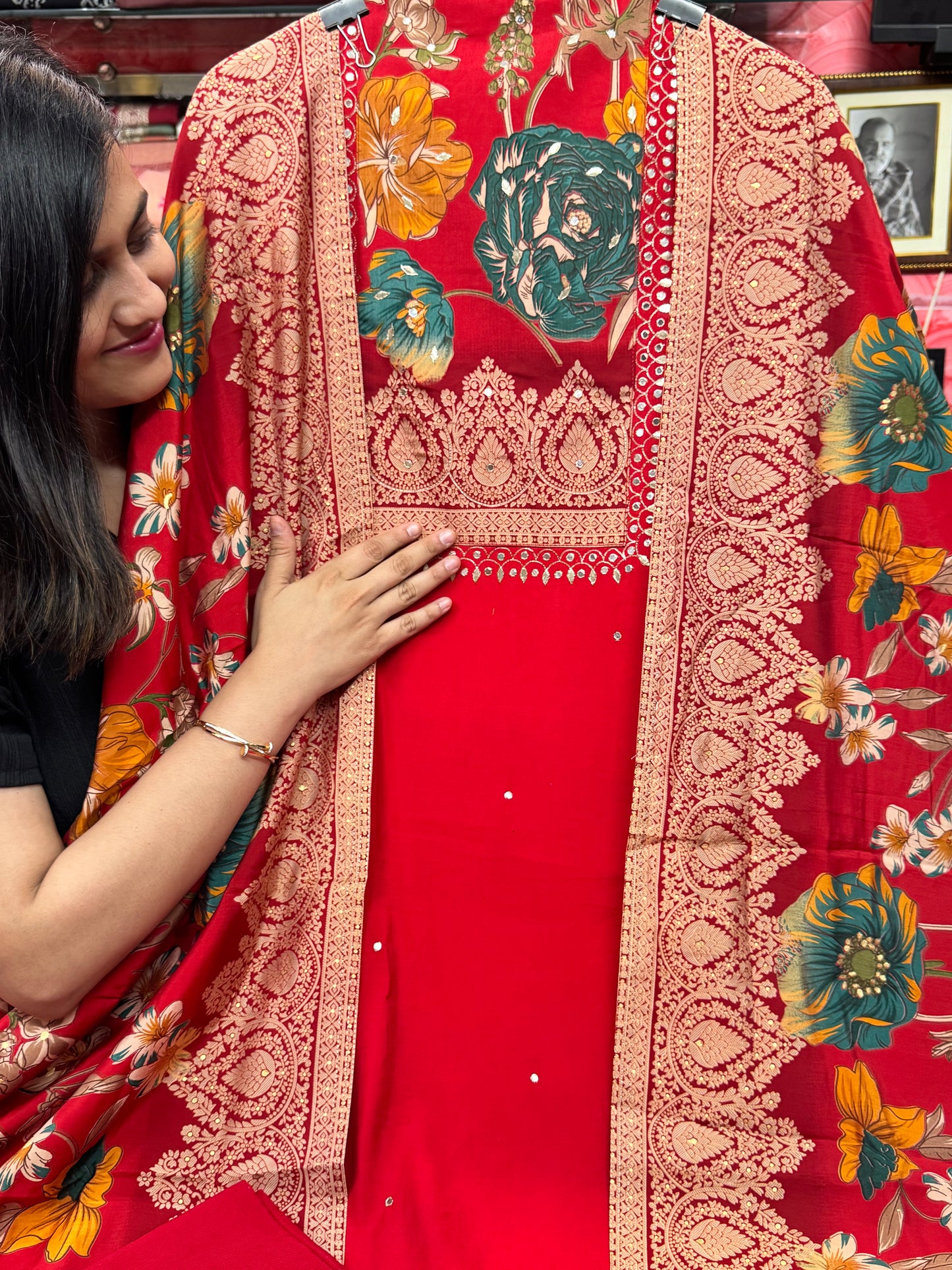 Beautiful Modal Silk Suit