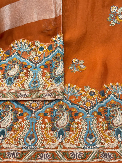 Primium Designer Organza Suit