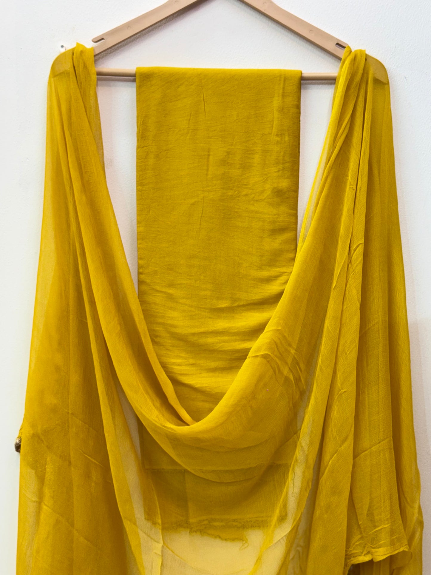 Printed & Embroidered Georgette Suit