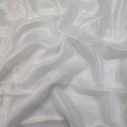 Golden Shimmer Georgette Fabric