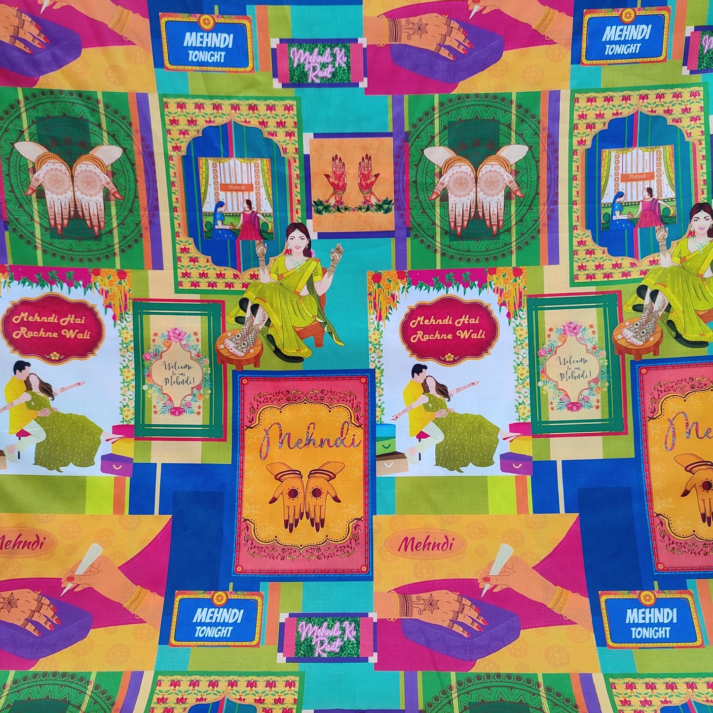 Viscose Cotton (Mehndi Night Special)